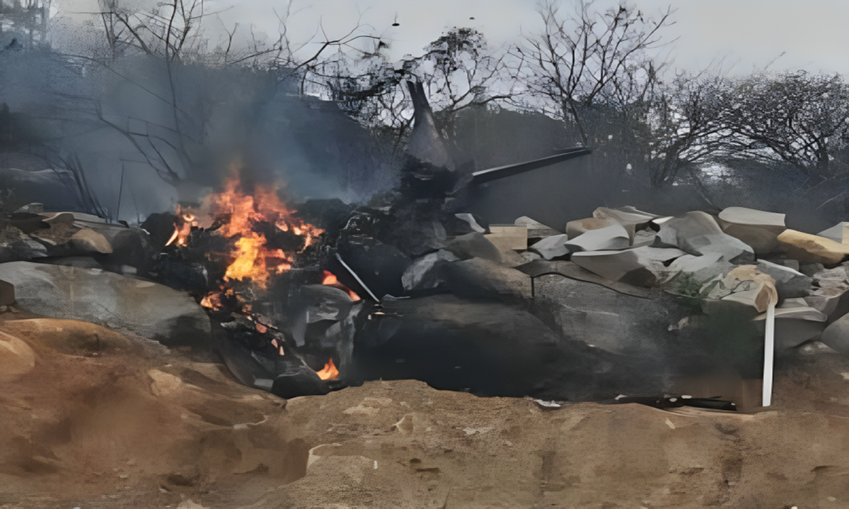 Telangana: Indian Air Force Aircraft Crashes In Medak, Killing 2 Of The Pilots
