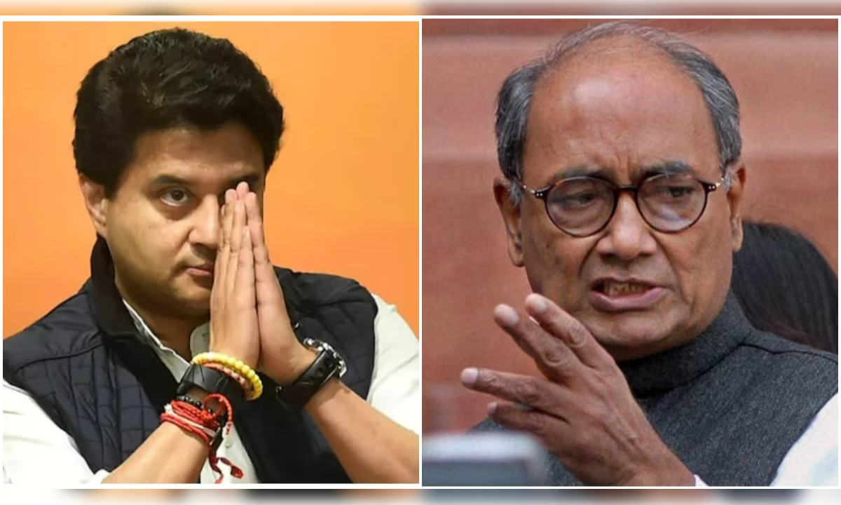 Madhya Pradesh Polls: Digvijay Singh Calls Jyotiraditya Scindia A “Traitor”