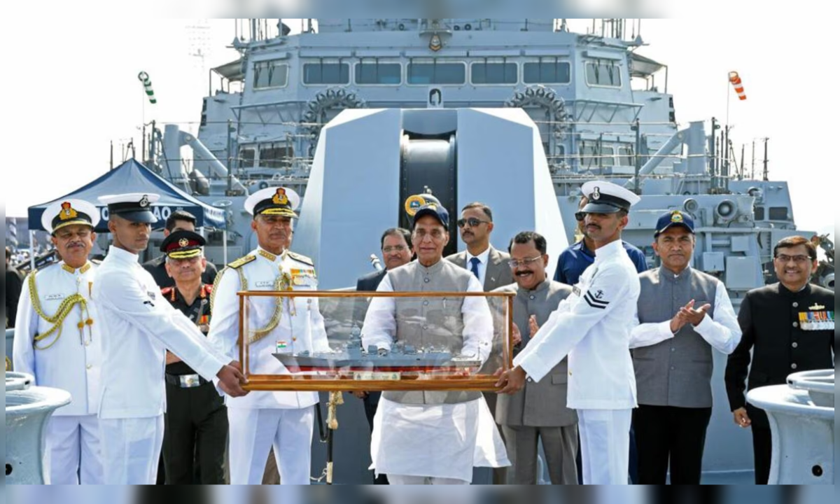 Indian Navy Is Rapidly Moving Towards Indigenization: Defense Minister Rajnath Singh