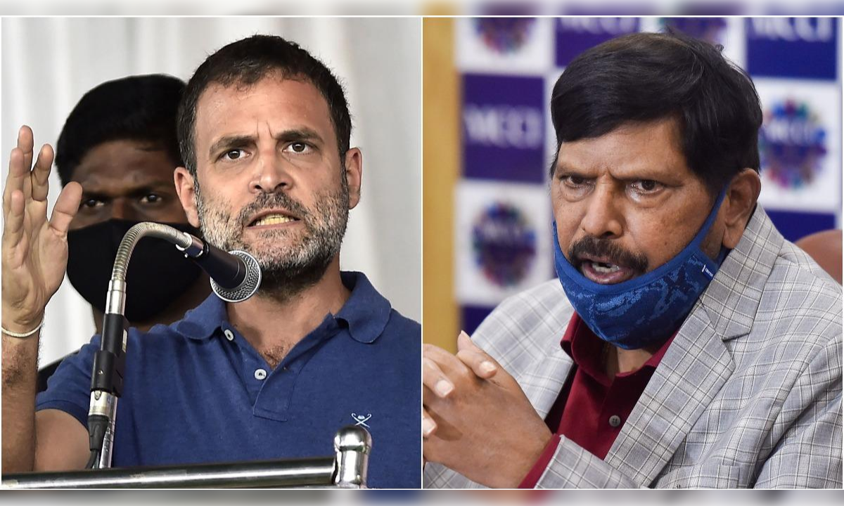 Rahul’s Goal Is Not To Unite India, But To Pull It Apart: Ramdas Athawale
