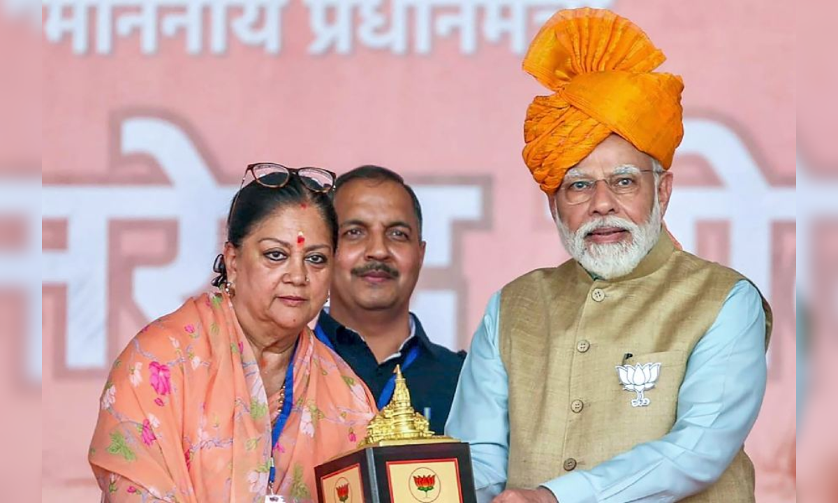 Vasundhara Raje Says This Is Victory Of PM’s Matra, “Sabka Saath, Sabka Vishwas, and Sabka Prayaas”