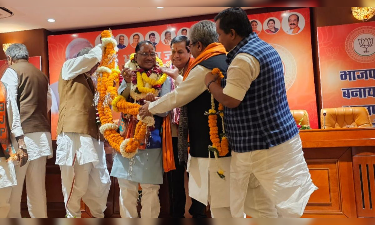 Chhattisgarh New CM Vows To Work For ‘SabKa Vishwas’