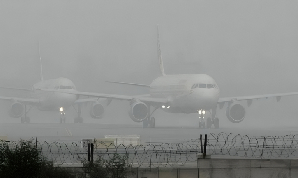 Several Flights Delayed As Dense Fog Reduced Visibility In Delhi