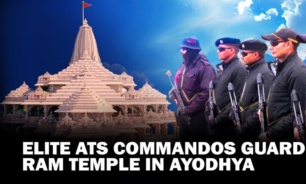 Anti-Terrorist Squad Commando Deployed Ahead Of Pran-Pratishtha In Ayodhya