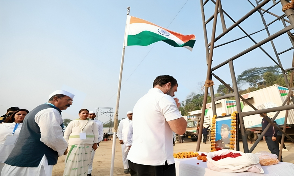 Rahul Gandhi Pays Homage To Netaji Bose On His 127th Birth Anniversary