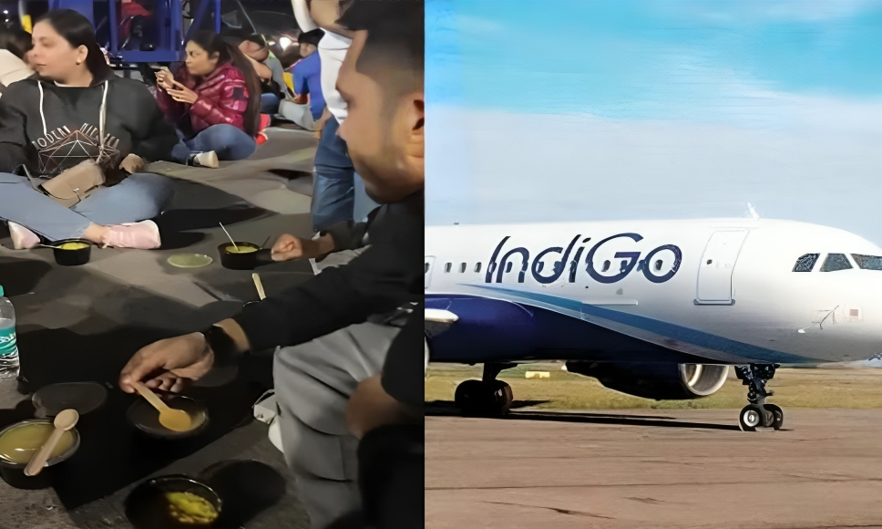 Mumbai Airport, IndiGo Airlines Fined After Video Of Passengers Eating On Tarmac Goes Viral