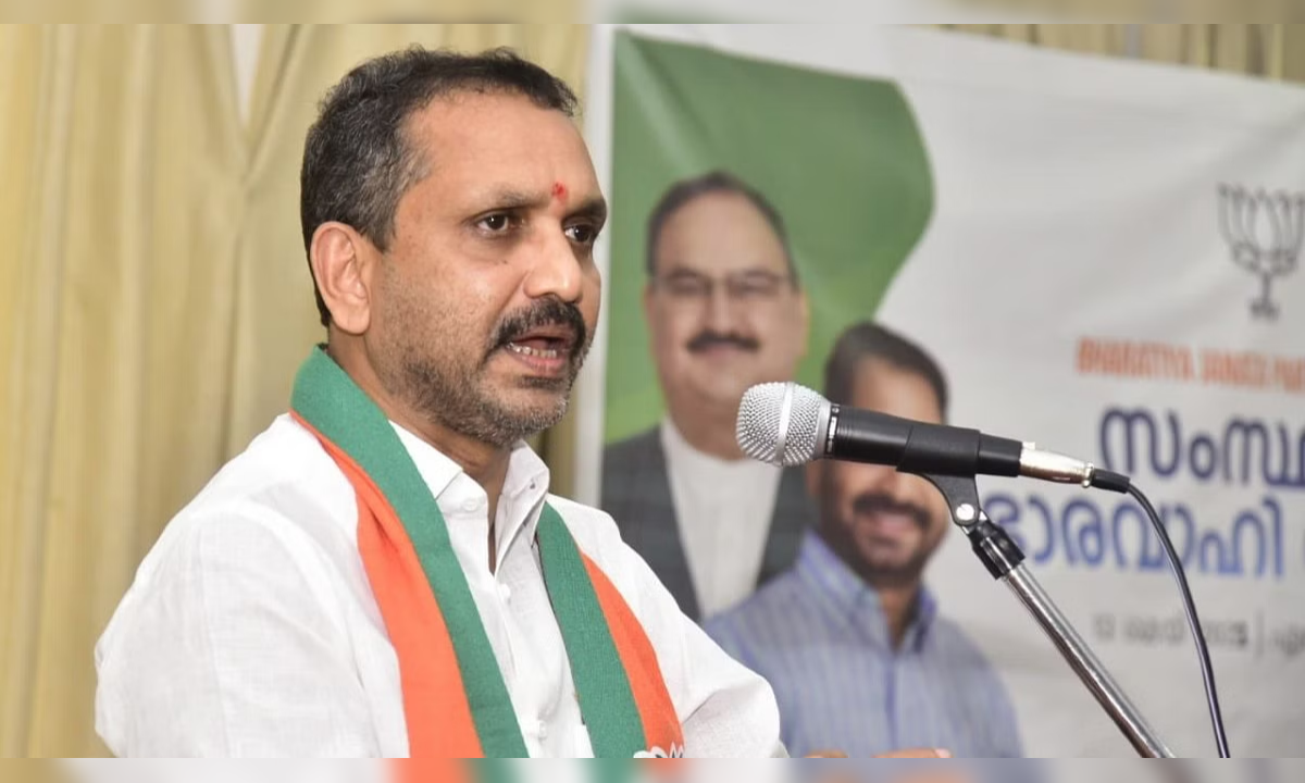 Congress Shows Double Standards For Hindus: Kerala BJP Chief Surendran