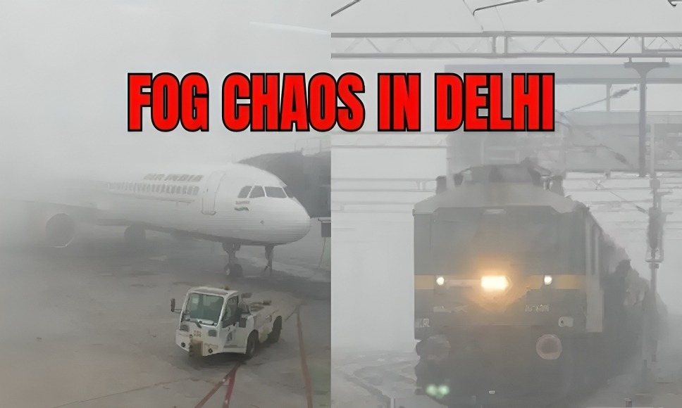 24 Trains & Several Flights Delayed In Delhi