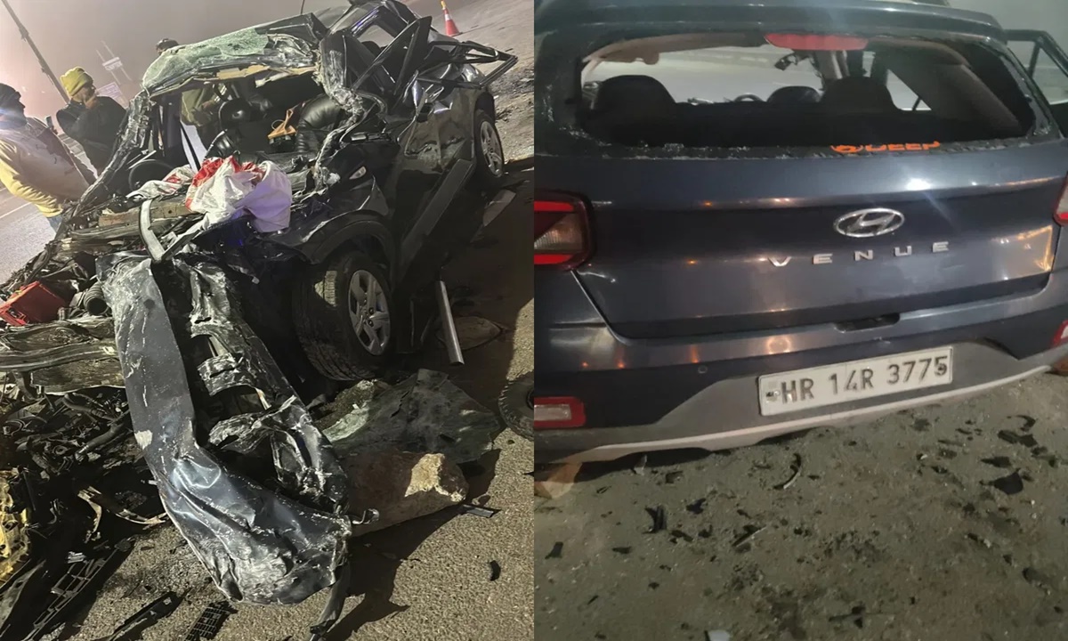 Two Delhi Police Officers Died In Car Accident In Sonipat