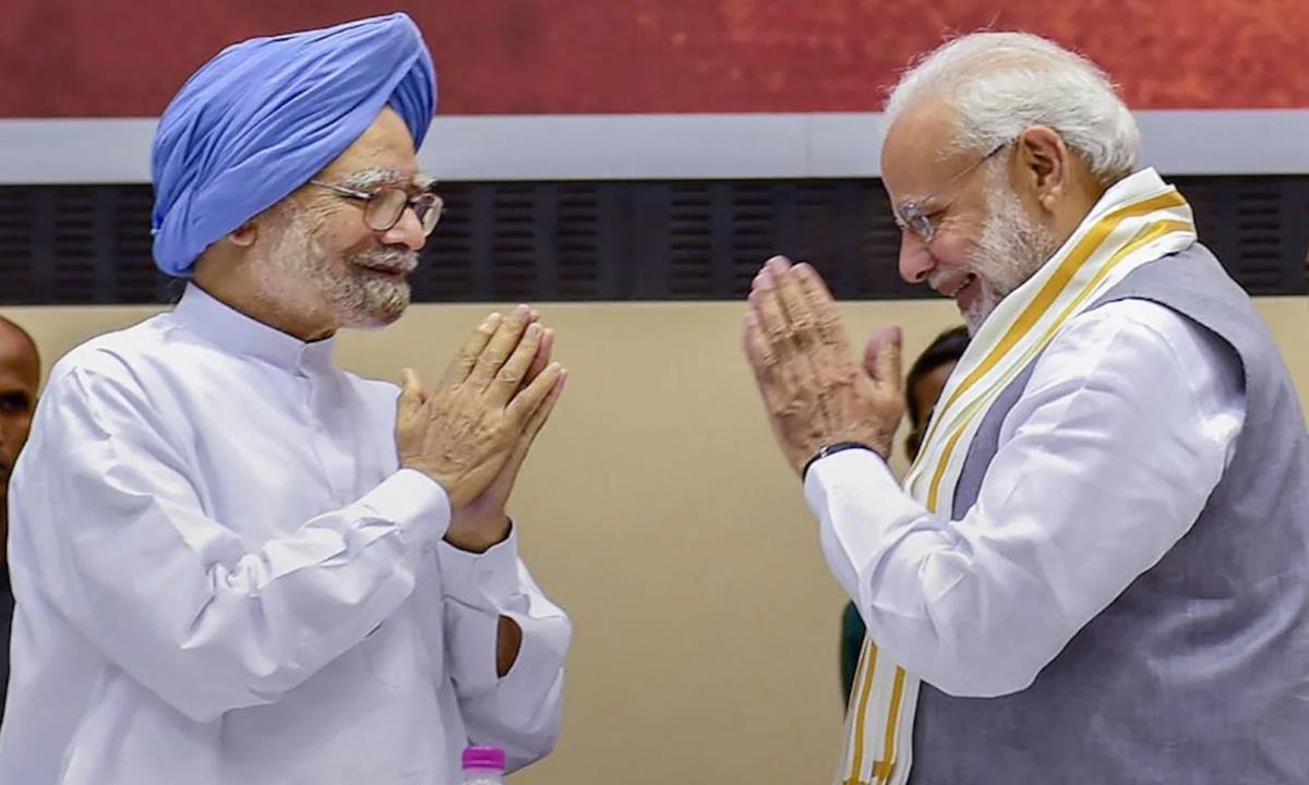 PM Modi Praises Ex-PM Manmohan Singh’s Contribution To Nation