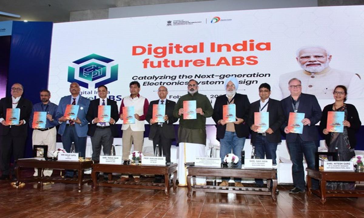Union Minister Rajeev Unveils Digital India FutureLABS At IIIT Delhi