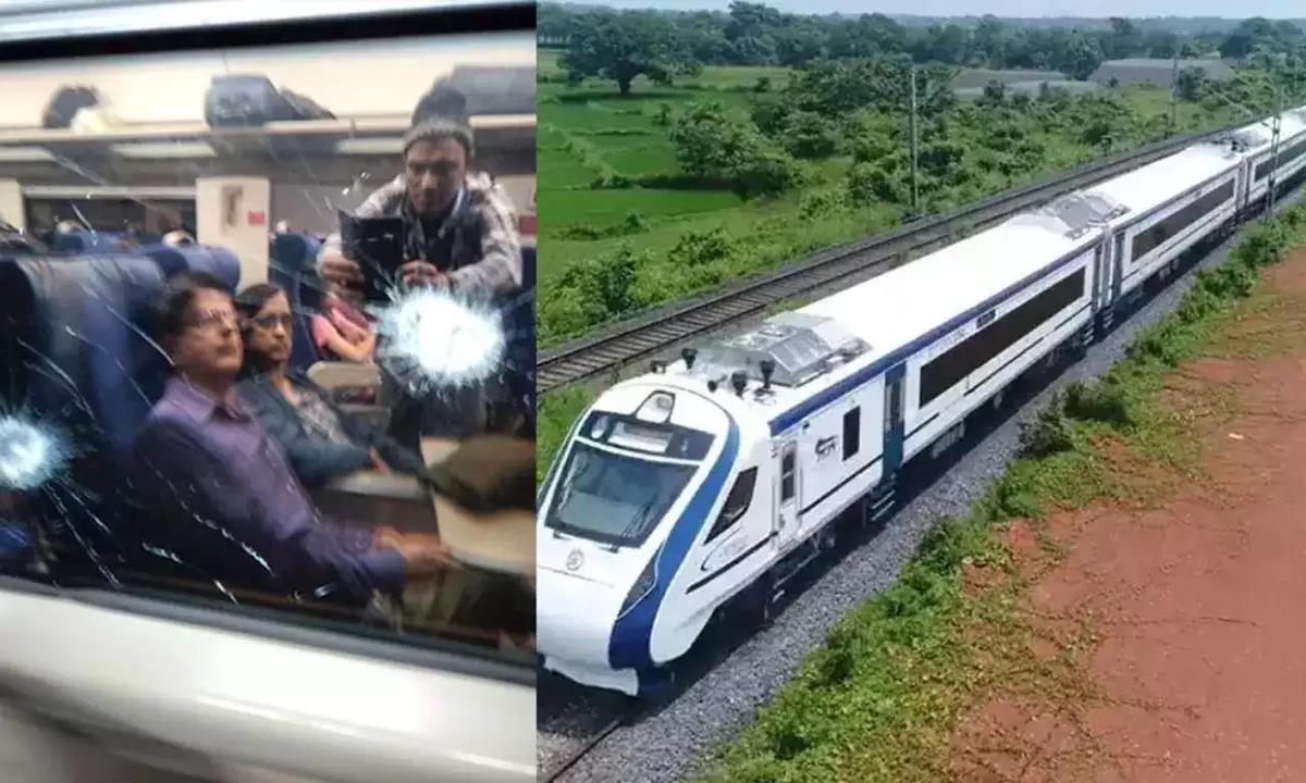 Stones Pelted On Vande Bharat Express Train Near Maniachi Station