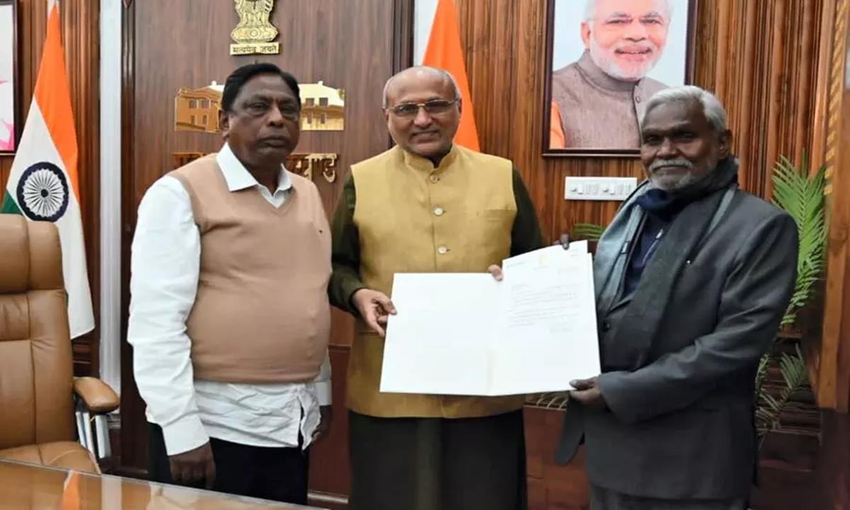Champai Soren Takes Oath As New Chief Minister Of Jharkhand