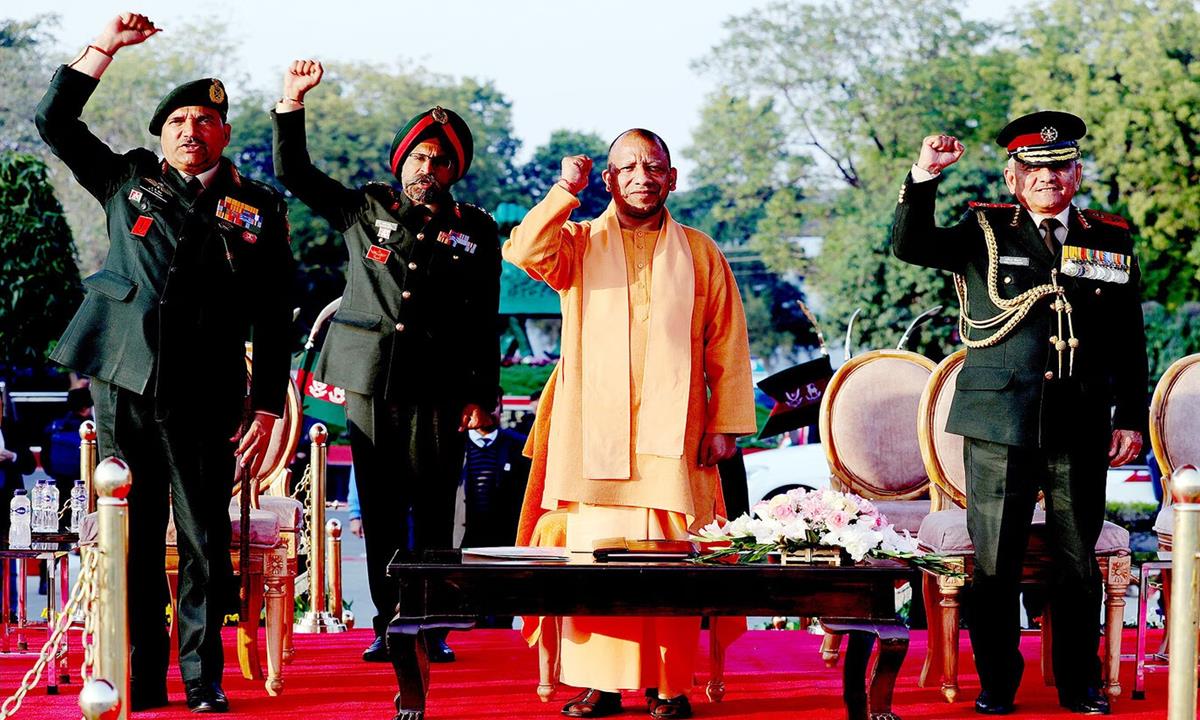 Army Stands As Symbol Of Pride For Indians: CM Yogi