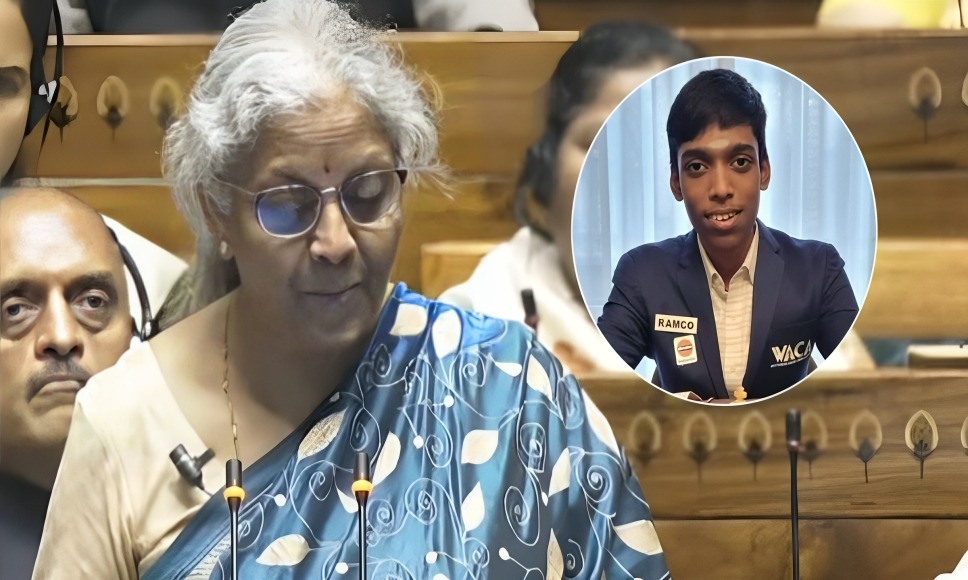 Nirmala Sitharaman Mentioned R Praggnanandhaa In Budget Speech