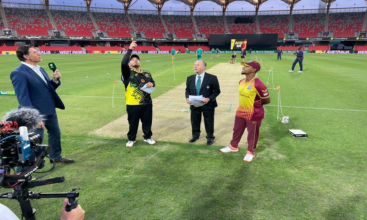 Australia Won Toss, Elect To Bowl First Against West Indies