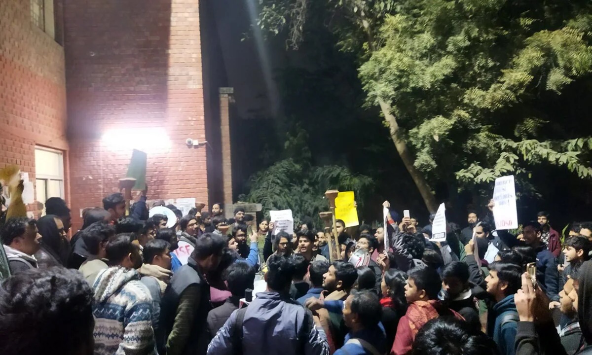 Student Union Polls: Late-Night Conflict Between JNU Student Groups
