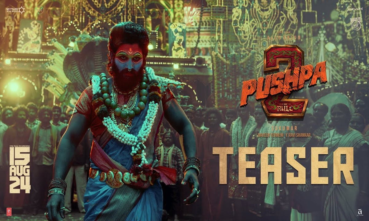 Allu Arjun’s ‘Pushpa: The Rule’ Teaser Sparks Excitement on YouTube