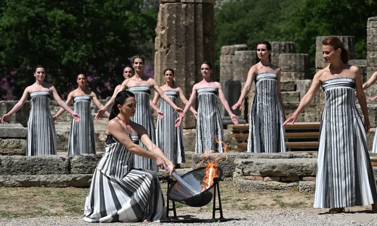 Olympic Flame To Be Lit In Ancient Olympia For Paris 2024