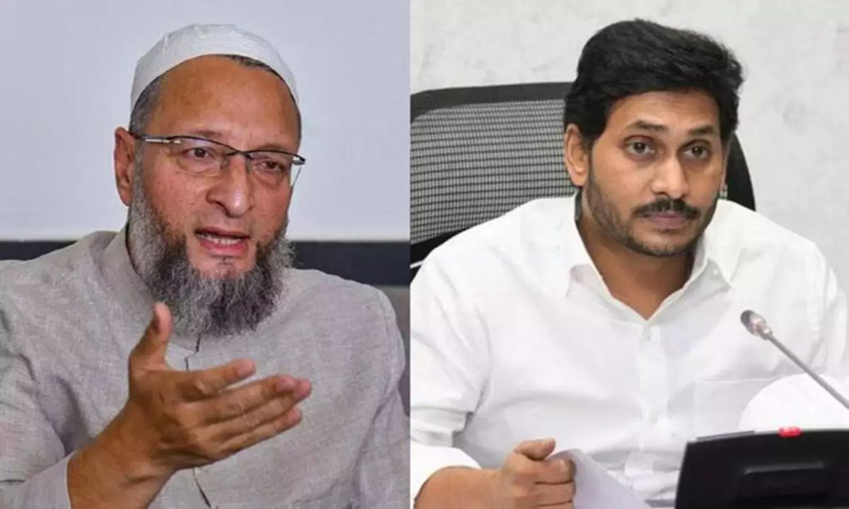 AIMIM Extends Support To YSRCP In Andhra Pradesh Elections