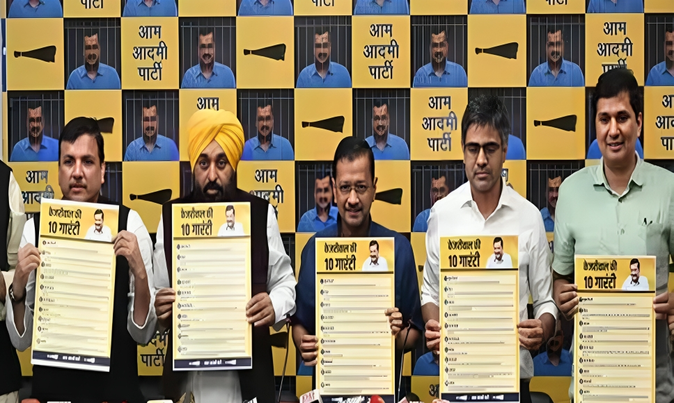Arvind Kejriwal Announces ’10 Poll Guarantees’ Today